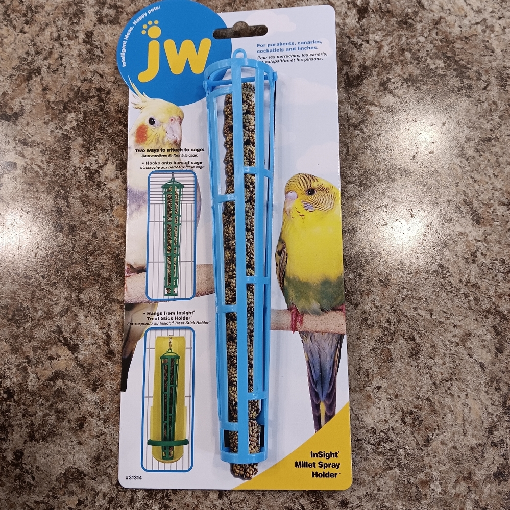 Millet Spray Holder Pet Birds Parakeets Canary Cockatiels Finches